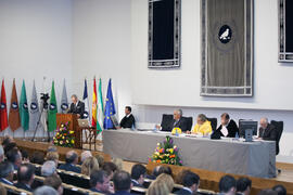 Apertura del Curso Académico 2015/2016 de la Universidad de Málaga. Paraninfo. Septiembre de 2015