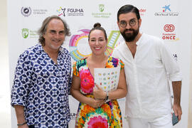 Manu Sánchez, Selu García Cossío y Tamara Harillo. Curso "30 años de Carnaval de Cádiz, máxi...