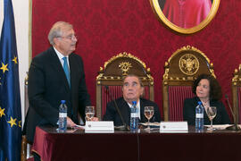 Intervención de José María Martín Delgado en el homenaje a Matías Cortés. Facultad de Derecho de la Universidad de Granada. Mayo de 2018