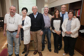 Foto de grupo. Personal e instalaciones del Departamento de Farmacología. Facultad de Medicina. Noviembre de 2015