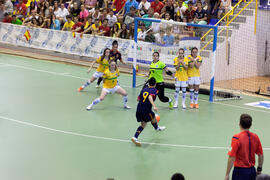 Partido Brasil contra España. 14º Campeonato del Mundo Universitario de Fútbol Sala 2014 (FUTSAL)...