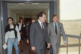 Visita del gobernador de Puerto Rico a la Universidad de Málaga y Obispado. 1993