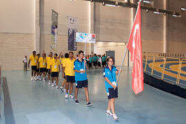 Ceremonia de apertura del IX Campeonato de Europa Universitario de Fútbol Sala. Antequera. Julio de 2013