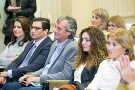 Asistentes a la conferencia de Josep Borrell "Europa, ¿entre la integración y la desintegrac...