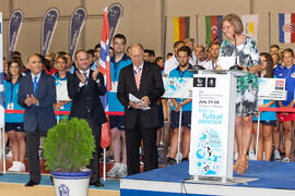 Intervención de Adelaida de la Calle. Ceremonia de apertura del IX Campeonato de Europa Universit...