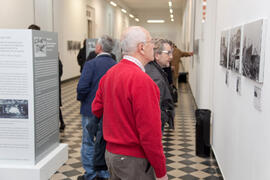 Inauguración de la exposición "Málaga 1963. Una mirada fotográfica a la ciudad de hace 50 años", en la Térmica. Febrero de 2014