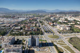 Vista aérea general. Campus de Teatinos. Diciembre de 2016