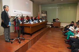 Juan Francisco Zambrana en la clausura del 50 Aniversario de la Facultad de Económicas. Facultad ...