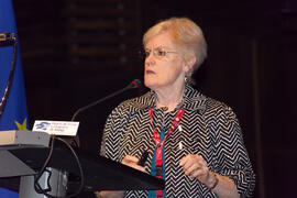 Conferencia de Waneen W. Spirduso. 3º Congreso Internacional de Actividad Físico-Deportiva para Mayores de la Universidad de Málaga. Palacio de Ferias y Congresos de Málaga. Marzo de 2009