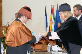 Investidura de nuevos doctores por la Universidad de Málaga. Paraninfo. Febrero de 2012