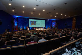 Discurso de investidura de Bernardo Quintero como Doctor "Honoris Causa" por la Universidad de Málaga. Paraninfo. Marzo de 2025