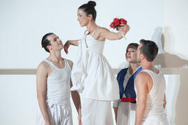 Representación de la obra "La Gaviota" de la compañía Mu Teatro. Paraninfo. Octubre de 2015