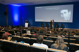 Intervención de Luis Machuca Santa Cruz. Inauguración del curso 2018-2019 de la Escuela Técnica Superior de Arquitectura de la Universidad de Málaga. Paraninfo. Octubre de 2018