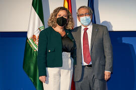 Toma de posesión de Carolina Martín Gámez como nueva profesora titular del Área de Didáctica de las Ciencias Experimentales de la Universidad de Málaga. Paraninfo. Diciembre de 2021