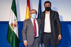 Toma de posesión de Aurelio Ángel Moya García como nuevo profesor titular del Área de Bioquímica y Biología Molecular de la Universidad de Málaga. Paraninfo. Diciembre de 2021