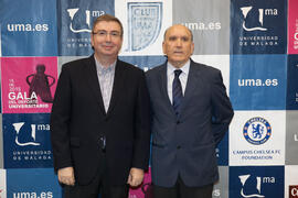 Francisco José Andrade y Pedro Montiel. Gala del Deporte Universitario. Escuela Técnica Superior ...