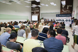 Graduación de los alumnos del CIE de la Universidad de Málaga. Centro Internacional de Español. Junio de 2015