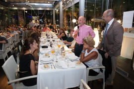 Cena Homenaje a profesores y PAS jubilados de la Facultad de Económicas. Restaurante El Palmeral....