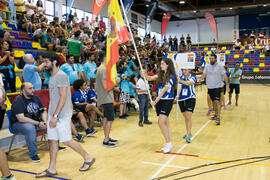 Ceremonia de clausura del Campeonato Europeo Universitario de Balonmano. Antequera. Julio de 2017