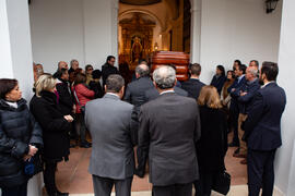 Entierro de Eugenio Chicano. Cementerio de Vélez-Málaga. Noviembre de 2019
