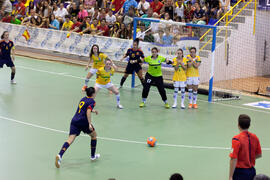 Partido Brasil contra España. 14º Campeonato del Mundo Universitario de Fútbol Sala 2014 (FUTSAL)...