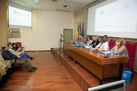 Mesa redonda "Emprendimiento femenino en la gastronomía". Seminario "Emprende 21". Facultad de Ciencias Económicas y Empresariales. Octubre de 2016