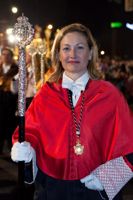 Estación de Penitencia de la Hermandad de los Estudiantes. Málaga. Marzo de 2015