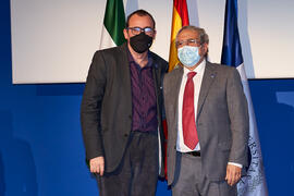 Toma de posesión de Carlos Jesús Rosa Jiménez como nuevo profesor titular del Área de Urbanística y Ordenación del Territorio de la Universidad de Málaga. Paraninfo. Diciembre de 2021