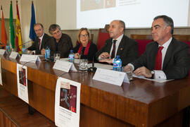 Inauguración de las IX Jornadas Andaluzas de Enseñanza de Economía. Facultad de Ciencias Económicas y Empresariales. Febrero de 2016