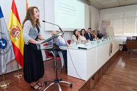 Intervención de Macarena Parrado. Presentación del Retrato de Honor de D. Eugenio José Luque Domínguez. Facultad de Ciencias Económicas y Empresariales. Junio de 2025