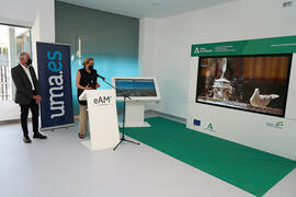 Inauguración de la exposición itinerante sobre el plan "Vive tu ciudad". Escuela Técnic...