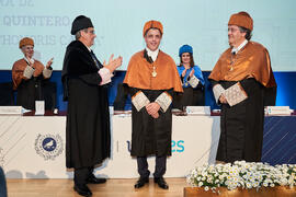 Investidura de Bernardo Quintero como Doctor "Honoris Causa" por la Universidad de Málaga. Paraninfo. Marzo de 2025