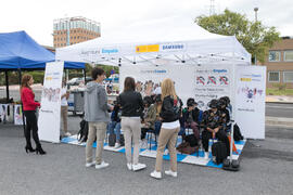 Taller: "Asignatura Empatía", de Samsung. II Día del Estudiante. Campus de Teatinos. Octubre de 2018