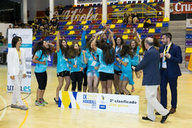 Universidad de Aveiro segunda clasificada en la categoría femenina. Campeonato Europeo Universita...