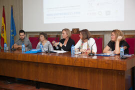 Mesa redonda "Emprendimiento femenino en la gastronomía". Seminario "Emprende 21". Facultad de Ciencias Económicas y Empresariales. Octubre de 2016