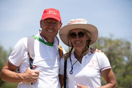 Miembros del equipo de la Universidad Toulouse 1 Capitole. Campeonato Europeo de Golf Universitar...