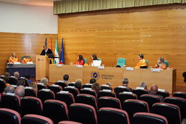 Discurso de Teodomiro López. Investidura de Jorge Martínez-Vázquez como Doctor "Honoris Causa" por la Universidad de Málaga. Edificio del Rectorado. Julio de 2025