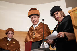 Investidura como Doctor "Honoris Causa" de D. Javier Aracil Santonja por la Escuela Técnica Superior de Ingeniería Industrial de la Universidad de Málaga. Rectorado. Diciembre de 2013
