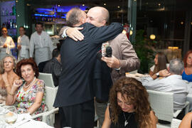 Cena Homenaje a profesores y PAS jubilados de la Facultad de Económicas. Restaurante El Palmeral....