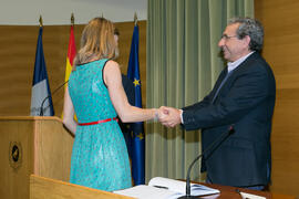 Toma de posesión de Cristina Monereo Atienza como nueva profesora titular del Departamento de Der...