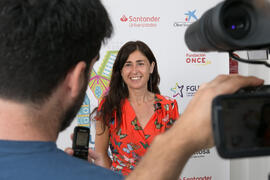 Lourdes García. Curso "Comunicación deportiva". Cursos de Verano de la Universidad de M...