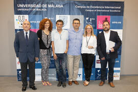 Grupo de autoridades. Gala del Deporte Universitario. Escuela Técnica Superior de Ingeniería de T...