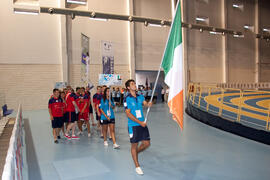 Ceremonia de apertura del IX Campeonato de Europa Universitario de Fútbol Sala. Antequera. Julio de 2013