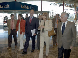 Llegada del ministro Jesús Caldera. 2º Congreso Internacional de Actividad Físico-Deportiva para ...