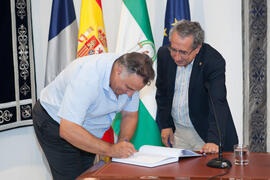 Toma de posesión de Antonio Hernández Mendo como nuevo catedrático de Psicología Social de la Uni...