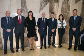 Momentos posteriores al acto del 25 Aniversario del Parque Tecnológico de Andalucía. Palacio de F...