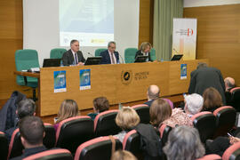 Acto inaugural. Jornada "Brexit y Gibraltar. Un reto con oportunidades conjuntas". Edificio del Rectorado. Febrero de 2017