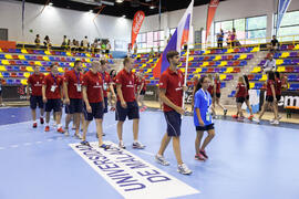 Ceremonia de apertura del Campeonato del Mundo Universitario de Balonmano. Antequera. Junio de 2016