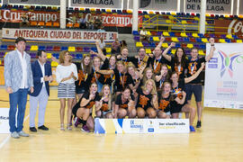 Universidad Radboud de Nijmegen tercer clasificada en la categoría femenina. Ceremonia de clausur...