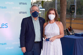 Homenaje al personal jubilado o que cumple 25 años de servicio en la Universidad de Málaga. Jardí...